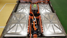 BNEF's analysis covers battery packs from the vehicle size (pictured) to utility-scale arrays. Image: Akio Kon/Bloomberg